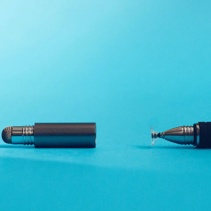 XtremeMac 3-in-1 Aluminum Stylus Pencil - Silver - Tashqila XtremeMac 3-in-1 Aluminum Stylus Pencil - Silver - Tashqila
